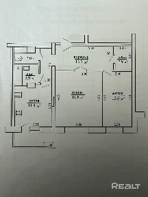 Купить 2-комнатную квартиру, г. Минск, ул. Харьковская, 58