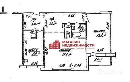2-комнатная квартира на ул. Репина, 45