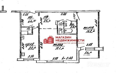 2-комнатная квартира на ул. Репина, 45