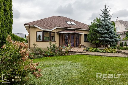 Семейный коттедж 183.5 м² с роскошным садом и баней в 1 км от Минска