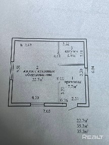 Сеница, 0.4 км от МКАД - газ, вода, интернет