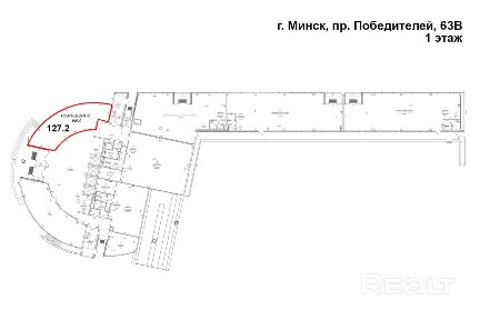Купить офис, г. Минск, просп. Победителей, 63/В