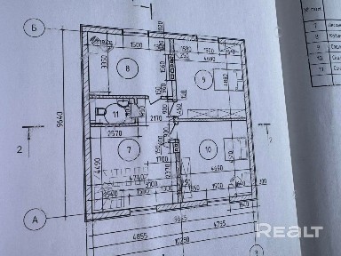 Продаётся новый дом 250 м², 2026 г, у реки Мухавец в д. Гули под чистовую отделку