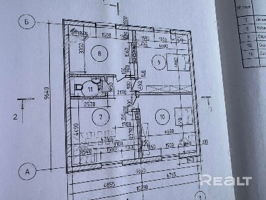 Продаётся новый дом 250 м², 2026 г, у реки Мухавец в д. Гули под чистовую отделку