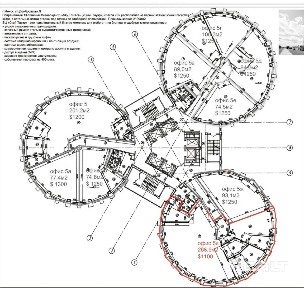 Продается современное офисное помещение 268.5 м² в БЦ «Sky Towers» (Небесные Башни)