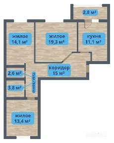 ОТЛИЧНОЕ ПРЕДЛОЖЕНИЕ НА ЦЕНТРАЛЬНОЙ УЛИЦЕ! ПРОСТОРНАЯ 3-КОМНАТНАЯ КВАРТИРА НА МОСКОВСКОЙ!