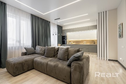 Премиум-квартира в Лебяжьем (75м²) | Потолки 3.15м | Паркинг в цене | От собственника