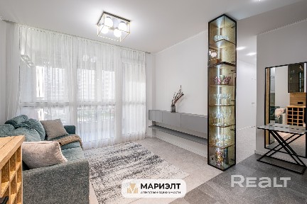 Квартира с ремонтом мебелью и техникой у станции метро «Московская».