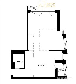Просторная квартира 63,1 м² в Minsk World - дом «София»! Свободная планировка на 5 этаже