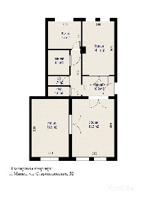 Продается 3-комнатная квартира в г. Минске По ул. Старовиленская д. 52.