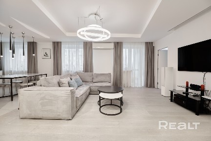 ✨Технологичный High-End у Парка Челюскинцев: 104м² (снб) совершенства.