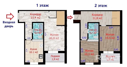Купить 3-комнатную квартиру, г. Минск, ул. Воронянского, 21/1