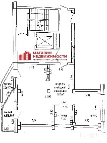 Квартира свободной планировки в элитном доме