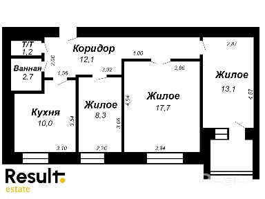 Купить 3-комнатную квартиру, г. Брест, ул. 28 Июля